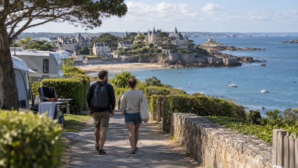 Le camping comme point de départ pour visiter Dinard différemment